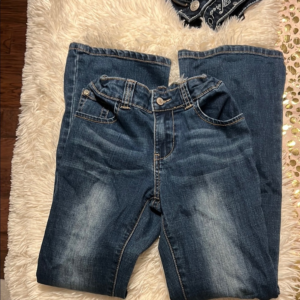 Girls  Blue Jeans